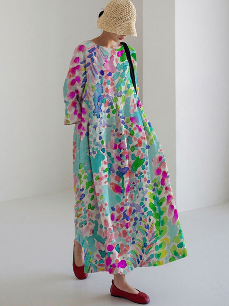 AS | Letní šaty s potiskem