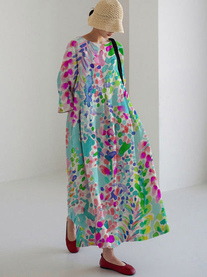 AS | Letní šaty s potiskem