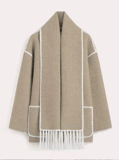 AS | Stylová teplá šála a bunda