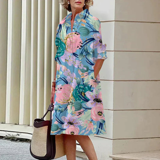 AS | Anastasia -Elegantní košilové šaty