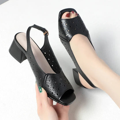 AS | Fishmouth Dámské sandály z pravé kůže