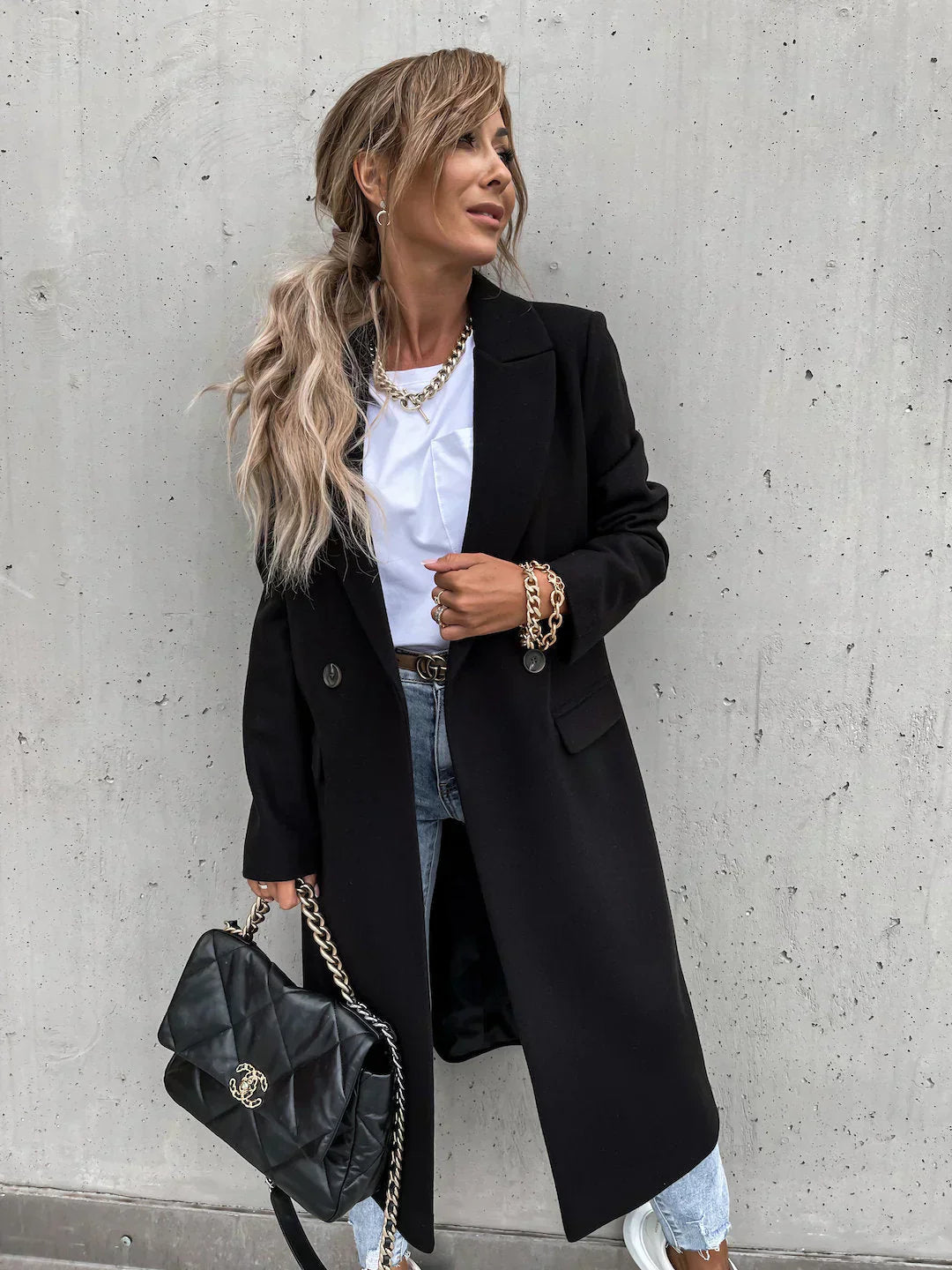 AS | elegantní teplý dámský kabát