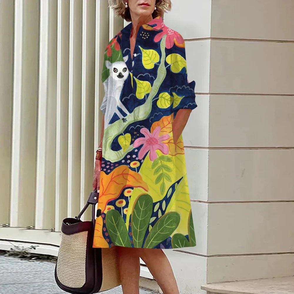 AS | Anastasia -Elegantní košilové šaty