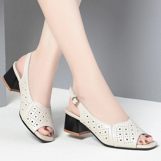 AS | Fishmouth Dámské sandály z pravé kůže