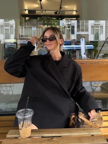 AS | Oversized blejzr s twistem