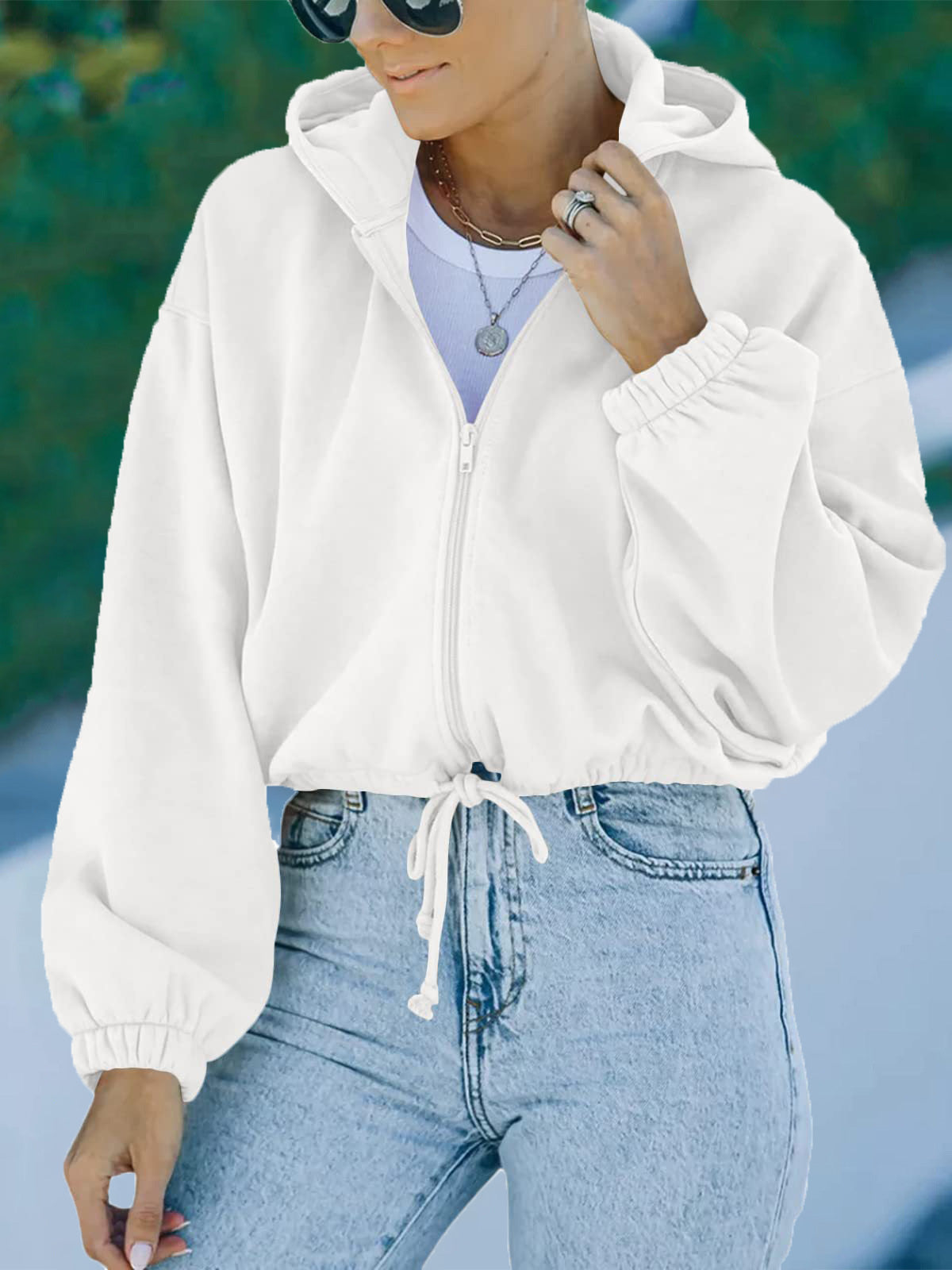 AS | Módní a nenáročná zimní mikina s kapucí