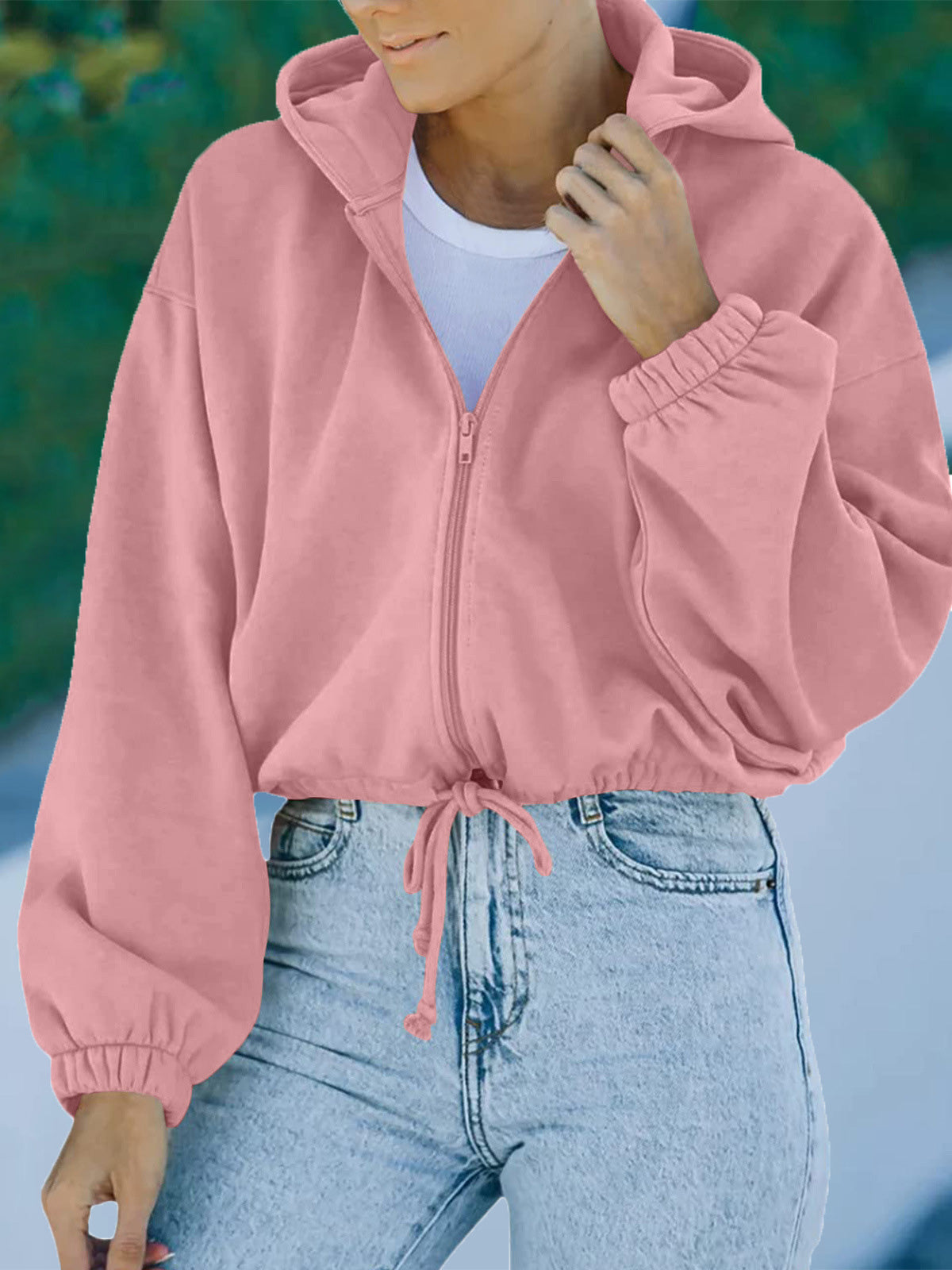 AS | Módní a nenáročná zimní mikina s kapucí