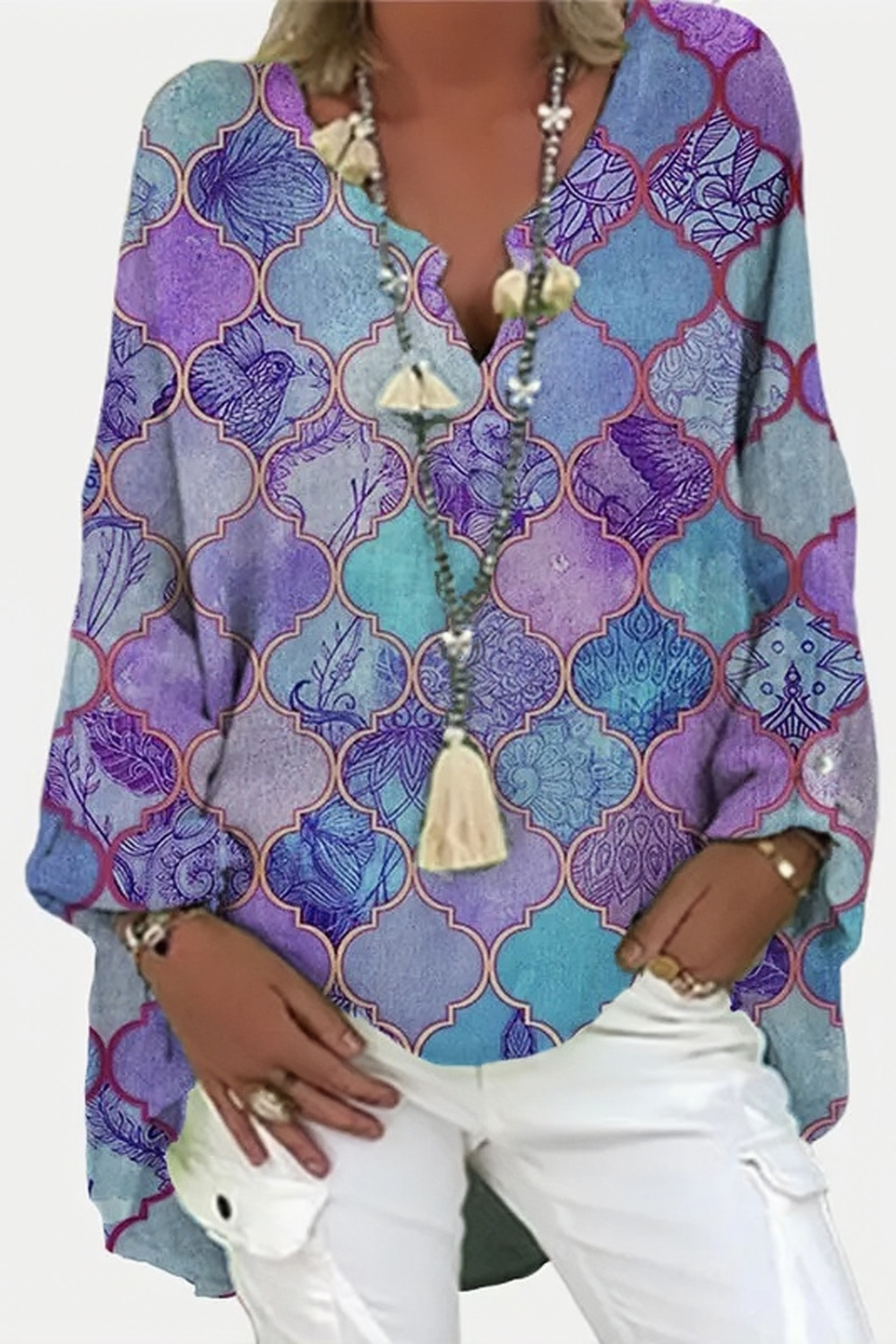 AS | Klasická a elegantní zimní halenka