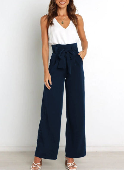 AS | Trendy dámské kalhoty s knoflíky a širokými nohavicemi