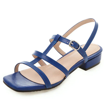 AS | Pásy na nízkém podpatku nad ležérními sandály