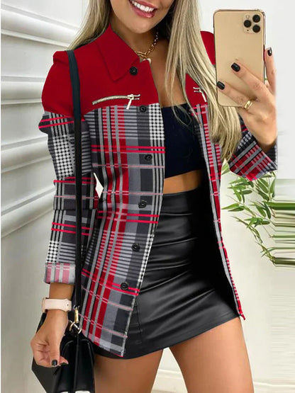 AS | Elegantní geometrická bunda pro ženy