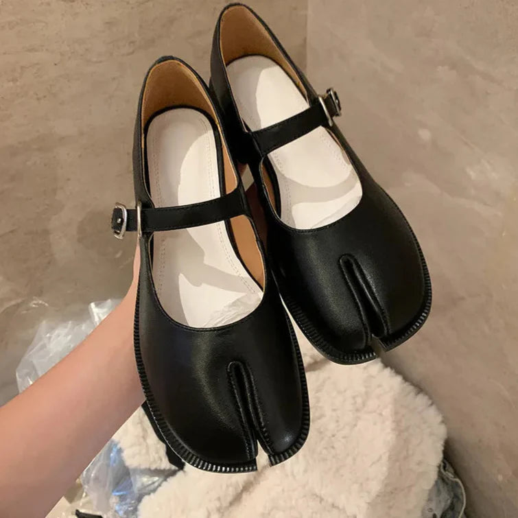 AS | Kožené boty s dělenou špičkou