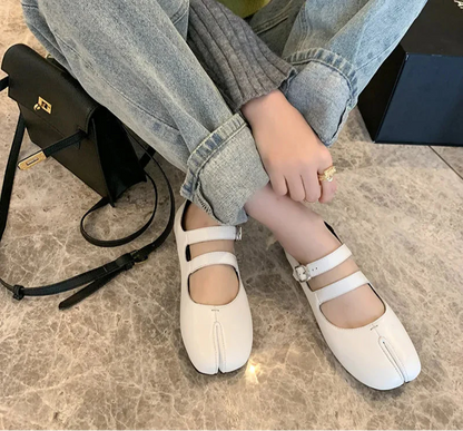 AS | Kožené boty s dělenou špičkou