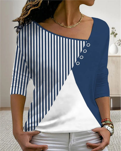 AB | MirtesShirt I Dámské tričko s výstřihem do V