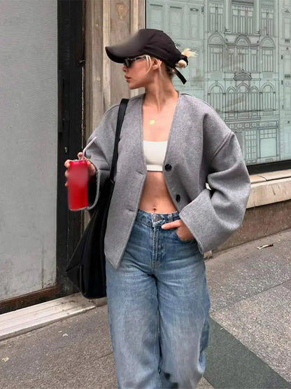AS | Retro oboustranná streetwearová bunda
