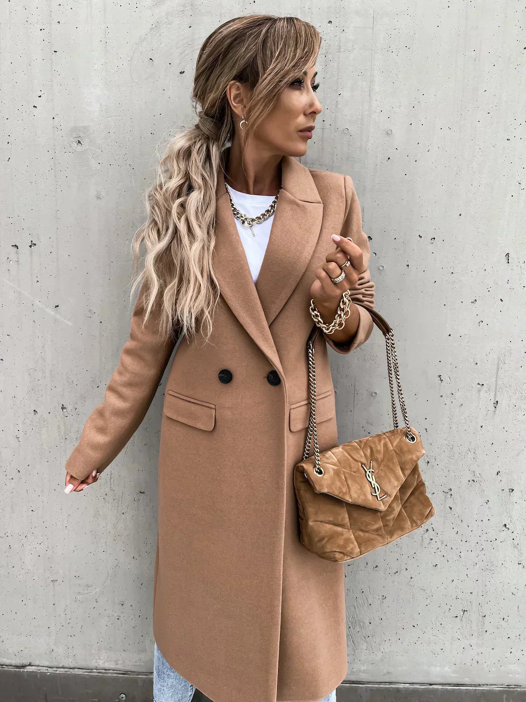 AS | elegantní teplý dámský kabát