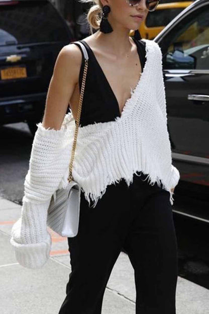 AS | Elegantní a uvolněný zimní svetr