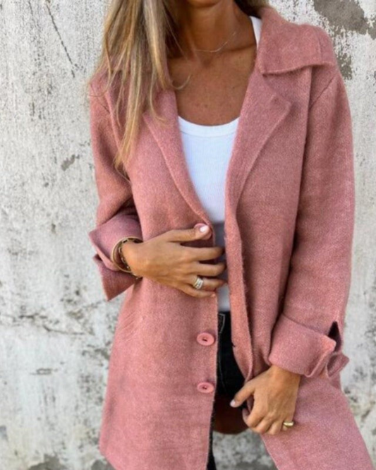 AS | Elegantní dlouhý kabát pro ženy