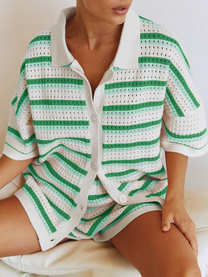 AS | Trend - Top s krátkým rukávem a kalhoty - ideální pro teplé dny