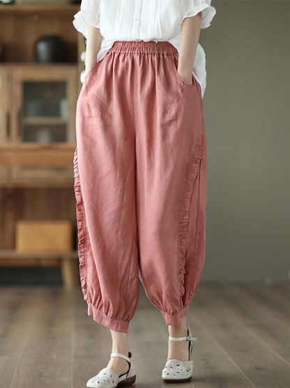 AS | Krátké harémové kalhoty s volánky