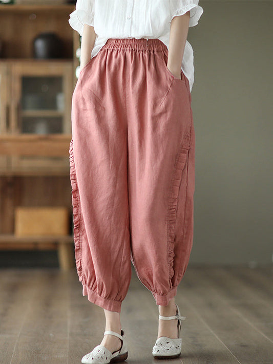 AS | Krátké harémové kalhoty s volánky