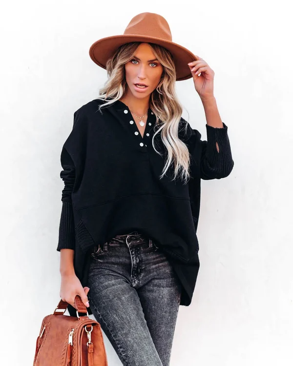 AS | Ležérní a uvolněná mikina s kapucí