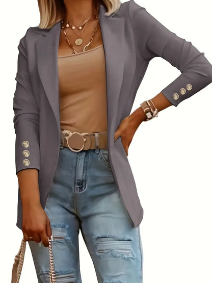 AS | Elegantní jarní sako s dlouhými rukávy