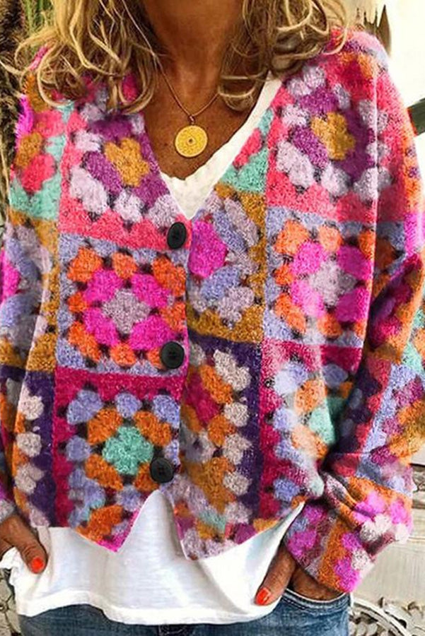 AS | Vintage boho svetr