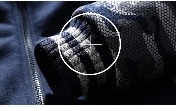 AS | Pánská zimní mikina s kapucí nadměrné velikosti