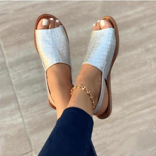 AS | Dámské ploché sandály Peep Toe