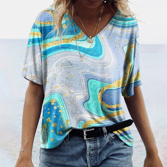 AS | Letní tričko v boho stylu