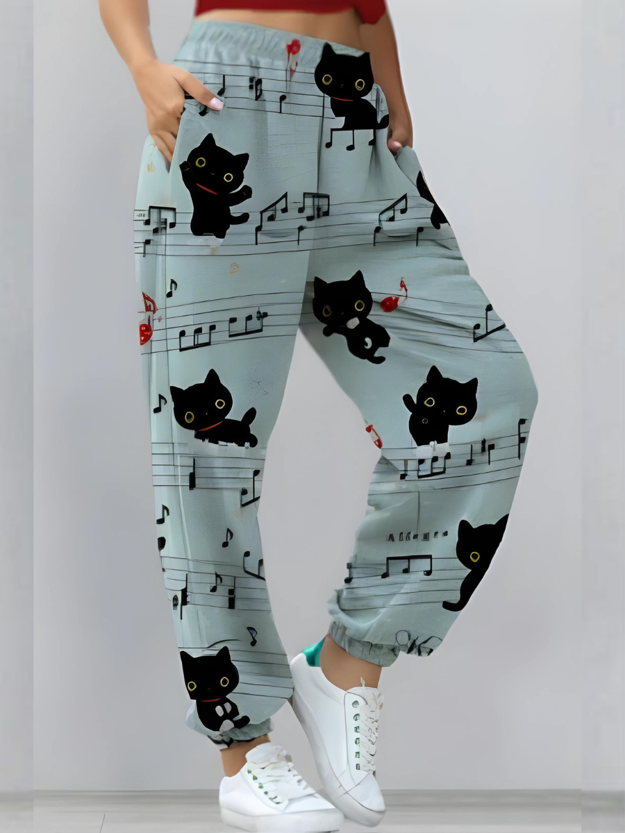 AS | Kalhoty s potiskem - elegantní a šik