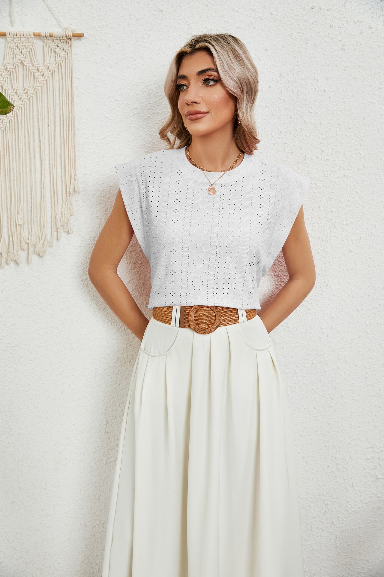 AS | Letní tričko s krátkými rukávy a krempou