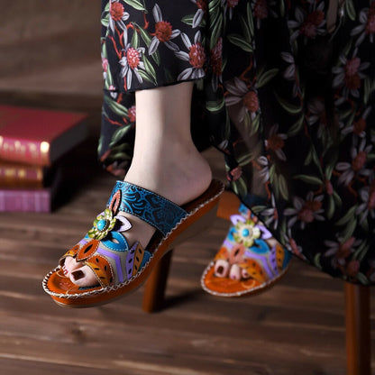 AS | Letní retro barevná obuv