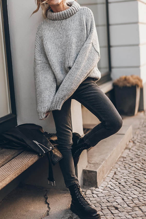 AS | Klasický a stylový zimní svetr