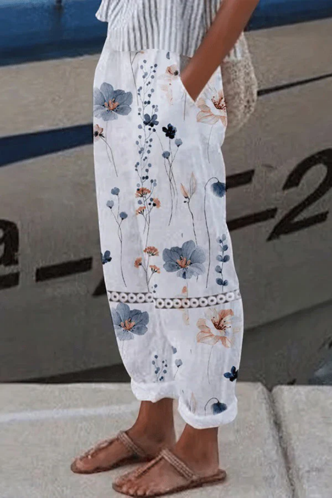 AS | Jedinečné kalhoty s potiskem knoflíků a kapes