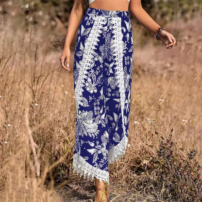 AS | Elegantní krajkové kalhoty