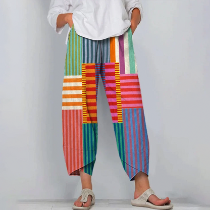 AS | Oblíbené barevné kalhoty s bočními kapsami