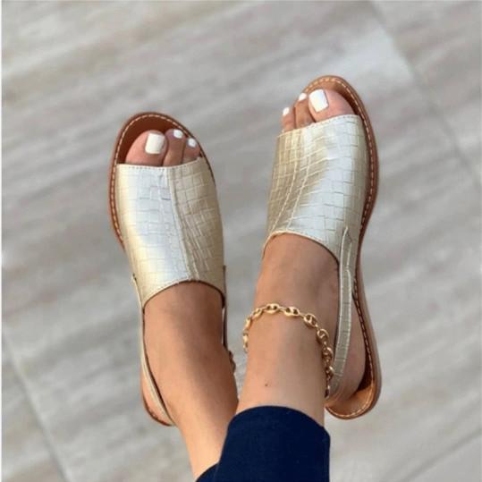 AS | Dámské ploché sandály Peep Toe