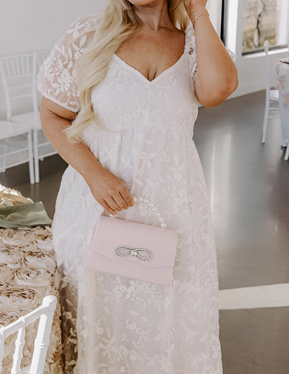 AS | Éterická melodie Vyšívané midi kalhoty