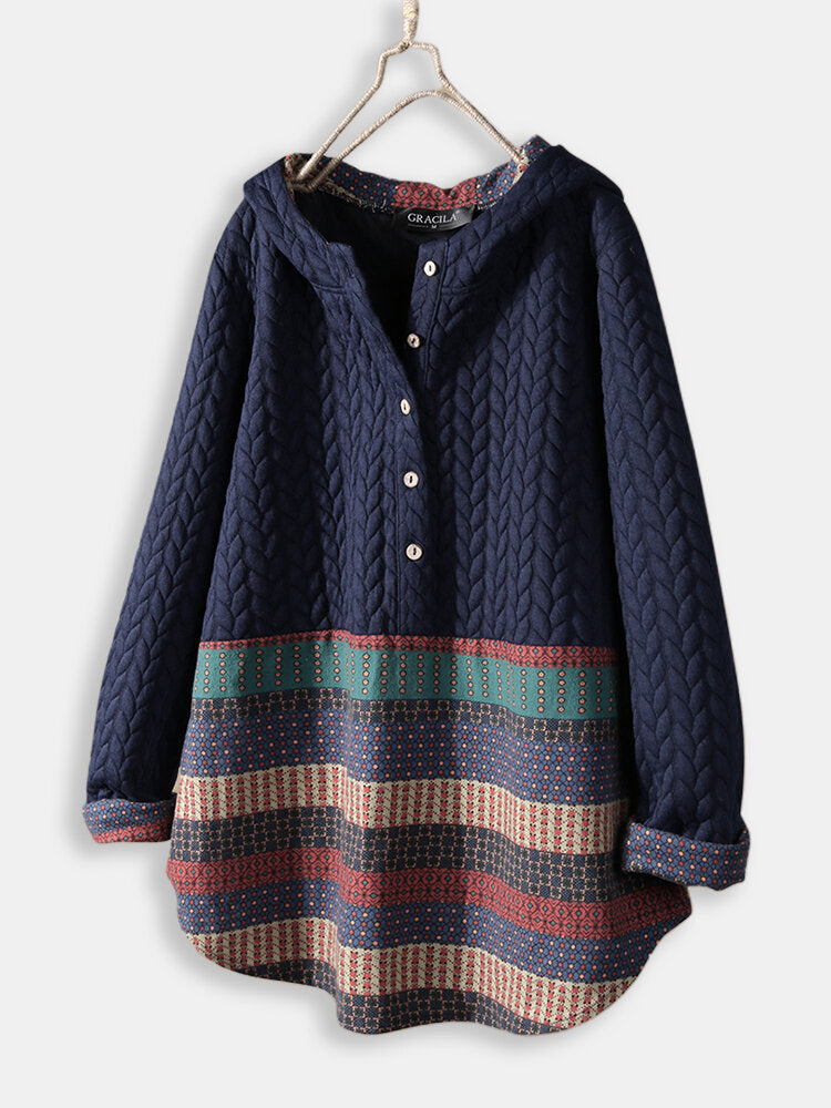 AS | Ležérní a pohodlná zimní mikina s kapucí