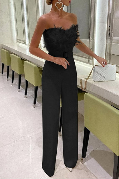 AS | Oblek s pírkem nahoře bez