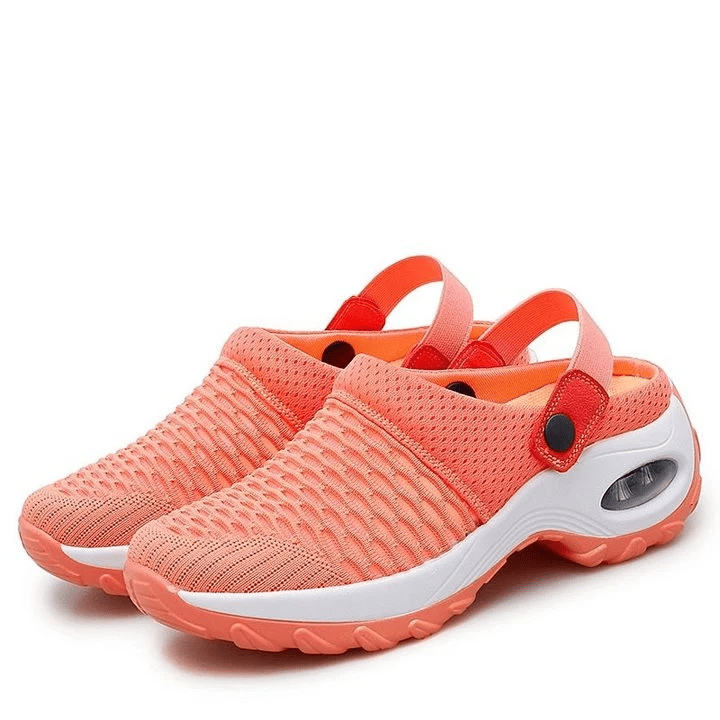 AS Dámské Air Cushion Platform Mesh Mules Sneaker Sandály