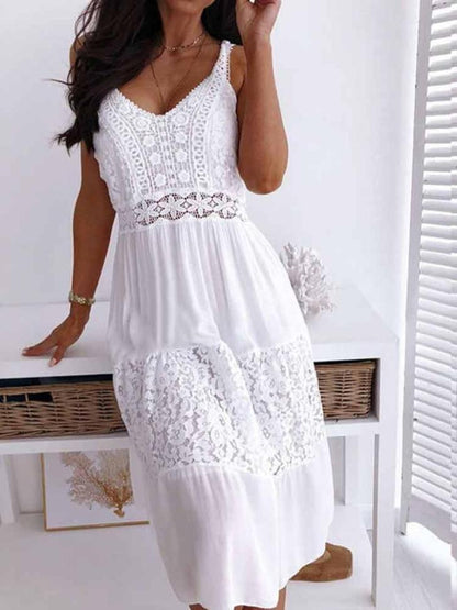 AS | Elegantní krajkové boho šaty
