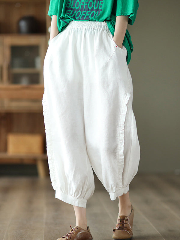 AS | Krátké harémové kalhoty s volánky