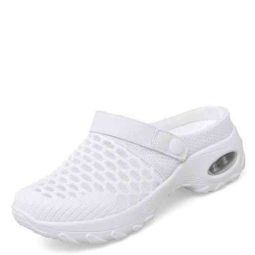 AS Dámské Air Cushion Platform Mesh Mules Sneaker Sandály