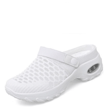 AS Dámské Air Cushion Platform Mesh Mules Sneaker Sandály