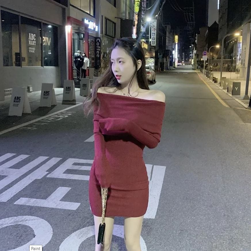 AS | Sexy párty klubové šaty bez ramen