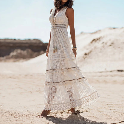 AS | Šaty v boho stylu se špagetovými ramínky