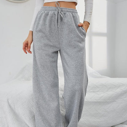 AS | Pohodlné široké kalhoty se šňůrkou pro ženy